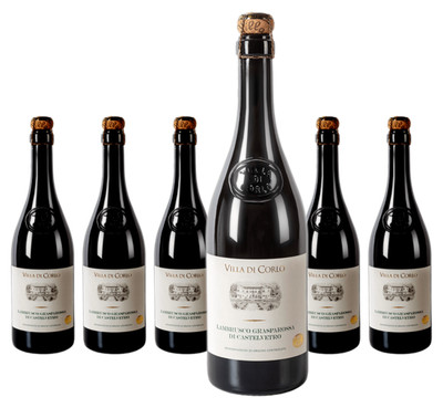 6 x Villa di Corlo Lambrusco Grasparossa di Castelvetro DOC Secco   2024