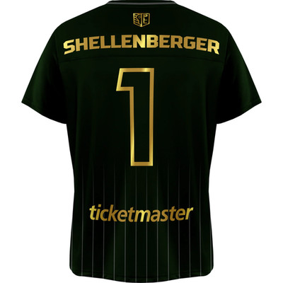 CONNOR SHELLENBERGER #1 NY ATLAS LACROSSE (Medium) JERSEY MVP SPECIAL EDITION