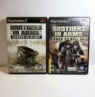 Brothers In Arms Earned In Blood & Brothers In Arms Road To Hill 30 PS2 Game Lot