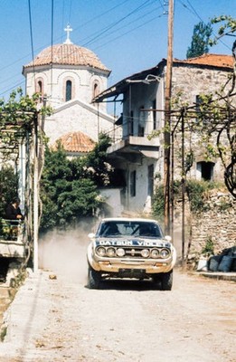 Harry Kallstrom Claes Goran Andersson Datsun Violet 160J Acropolis- Old Photo 1