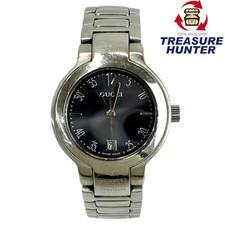 GUCCI アナログ時計 8900L シルバー GUCCI 8900L Round Face Watch - Silver & Gold Links for sale online