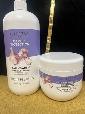Alter Ego Italy Garlic Protection Hair Care - Shampoo & Hair Mask