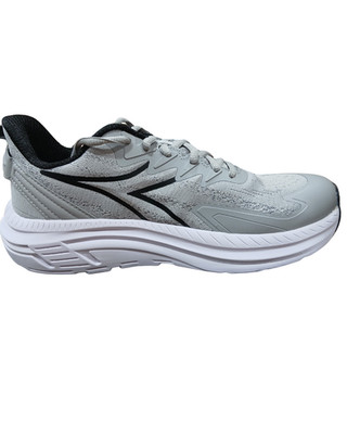 DIADORA STEP 6 cushioned shoe with DDConfort (memory foam) silver black