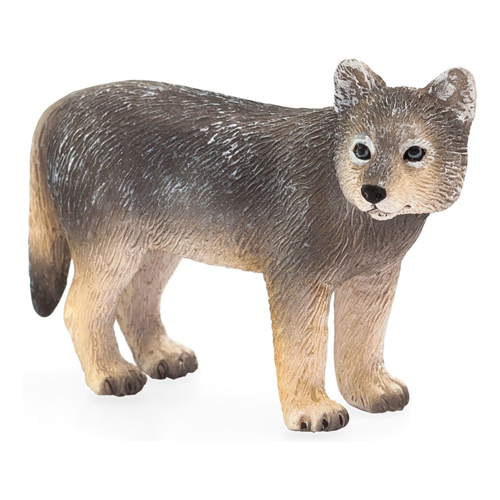 Игрушечная фигурка волчонка ANIMAL PLANET Wildlife - Woodland серый 387244 1890₽