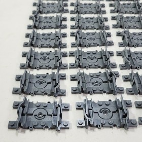 Flexible Train Track 64022 for LEGO City Railway RC Train Sets 82pc Lot Gray