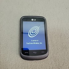 LG 306G - Black TracFone Cellular Phone - COLLECTIBLE