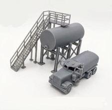 Z Scale Water or Fuel Tank and Truck