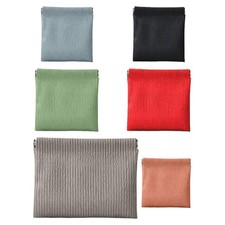 6 Pcs Small Makeup Bags for Purse,Self-Closing Snap Closure Organizer Pouches...