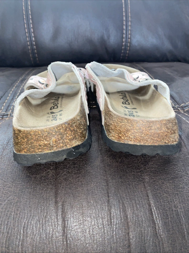 Sandalias Betula de Birkenstock de cuero adornadas con diamantes de imitación talla 7 EU 38 Foto 3 de 4