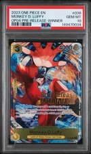 Monkey.D.Luffy (Pre-Release Tournament) (Winner) P-036 One Piece