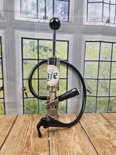Vintage Miller Lite Micro Matic Beer Dispensing Keg Tap Pump Stainless Hose
