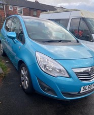 2011 Vauxhall Meriva SE Turbo 138 Petrol 5 Door Blue Spares Or Repairs