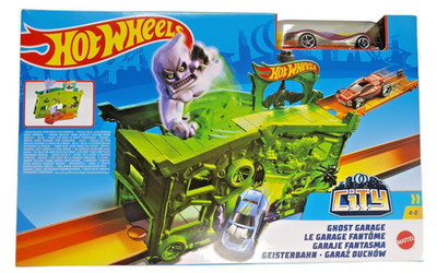 Hot Wheels City Geisterbahn Spielset inkl. 1 Spielzeugauto Mattel