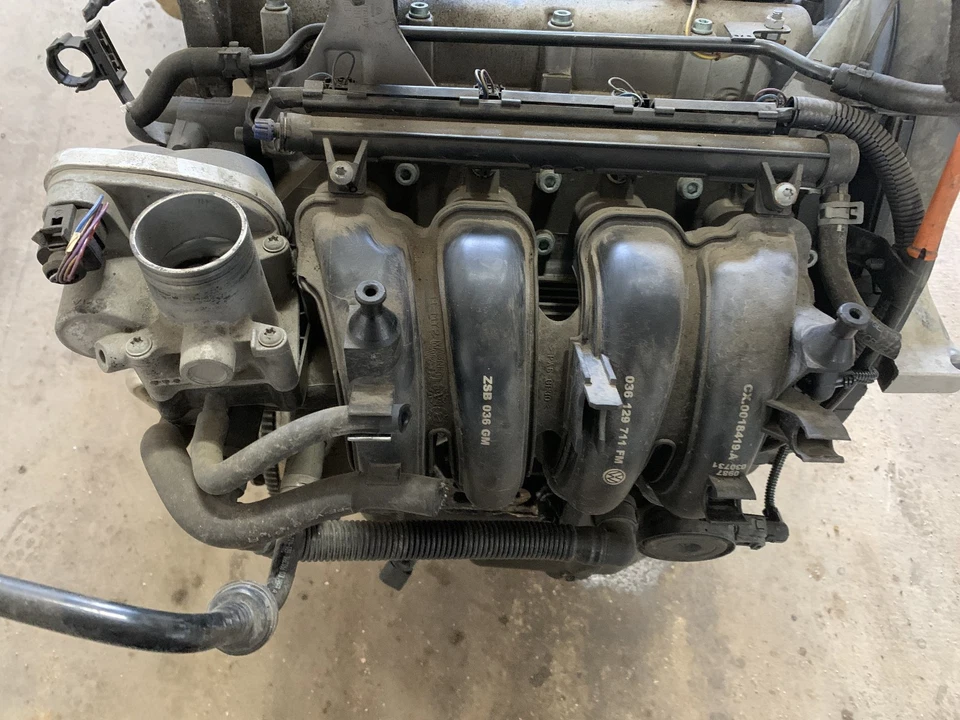 Motor Benzin VW Polo 9N Skoda Fabia 6Y Ibiza 6L 1.4 16V BBY 206.140km 412 794 - Bild 2 von 4