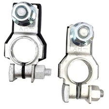 BATTERY TERMINAL | POSITIVE & NEGATIVE SET | OEM | Car Cable Connector Clamp | 