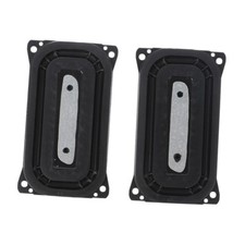 2Pcs Speaker Passive Radiator Vibration Plate for Music Lovers Sturdy Black