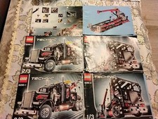 Lego Istruzioni di Costruzione 8285 Technic Grande Camion di Traino Nero / Tow Truck 