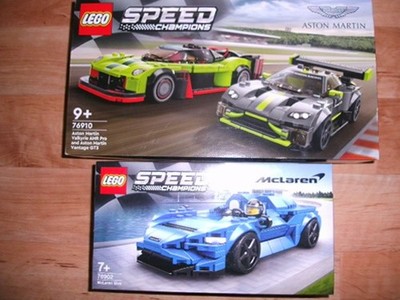 Lego Speed Champions 76910 Aston Martin,76902 Mclaren Elva Neu,Ovp