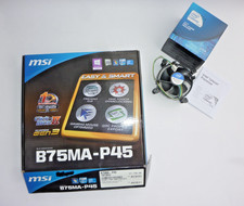 Mainboard MSI B75MA-P45 + INTEL CPU und RAM