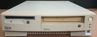 IBM Aptiva 2156 D1N Vintage Desktop SFF PC Pentium MMX 64MB ATI RAGE PRO SIS5598