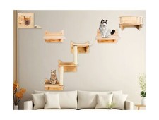 Cat Wall Shelves, Furniture Set, Shelves and Perches for Wall, Climbing Shelf...