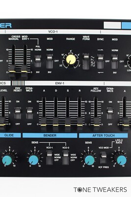 Roland MPG-80 Super Jupiter Programmer mks-80 Knob Box midi