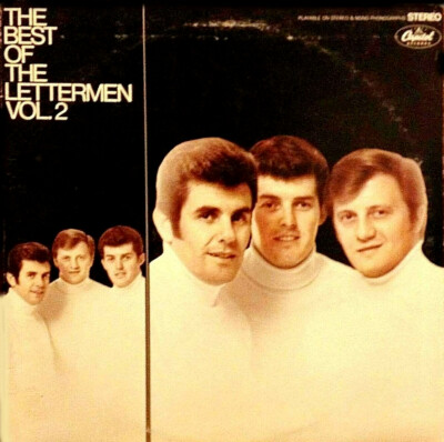 The Best Of Vol 2 THE LETTERMEN 12'' RARE LP 1969 Capitol Contemporary Rock VG+NM