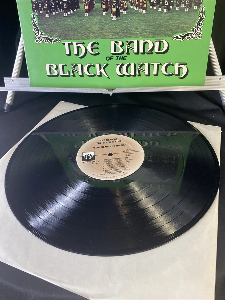 THE BAND OF THE BLACK WATCH Scotch On The Rocks LP PS 2007 US 1976 Ex /Ex - Image 2 of 4