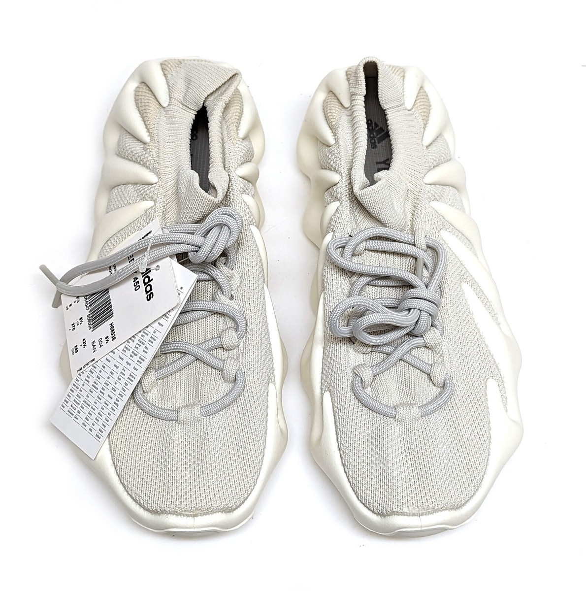 New adidas Yeezy 450 Cloud White H68038 Size