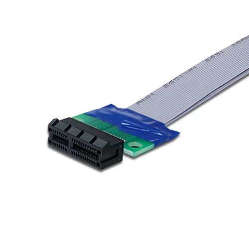 Câble d'extension PCI-E 1x carte d'extension PCI-E PCIe 1x adaptateur câble élévateur - Photo 4/5
