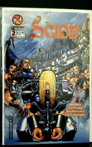 4 cómics de Scion CrossGen #1-4 fantasía medieval casi nuevos - Imagen 3 de 5