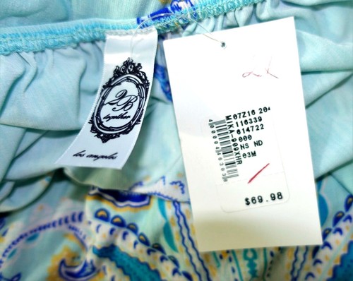 2B Together Women's Plus Size 2x Blue Turquoise Long Tunic Top Blouse Shirt - Picture 11 of 11