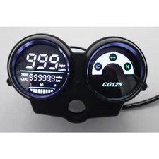 LED Digital Display Dashboard Upgrade Speedometer For Honda CG125 2000-2008