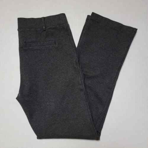 Betabrand Bootcut Dress Pant Yoga Pants Charcoal Gray Minimalist