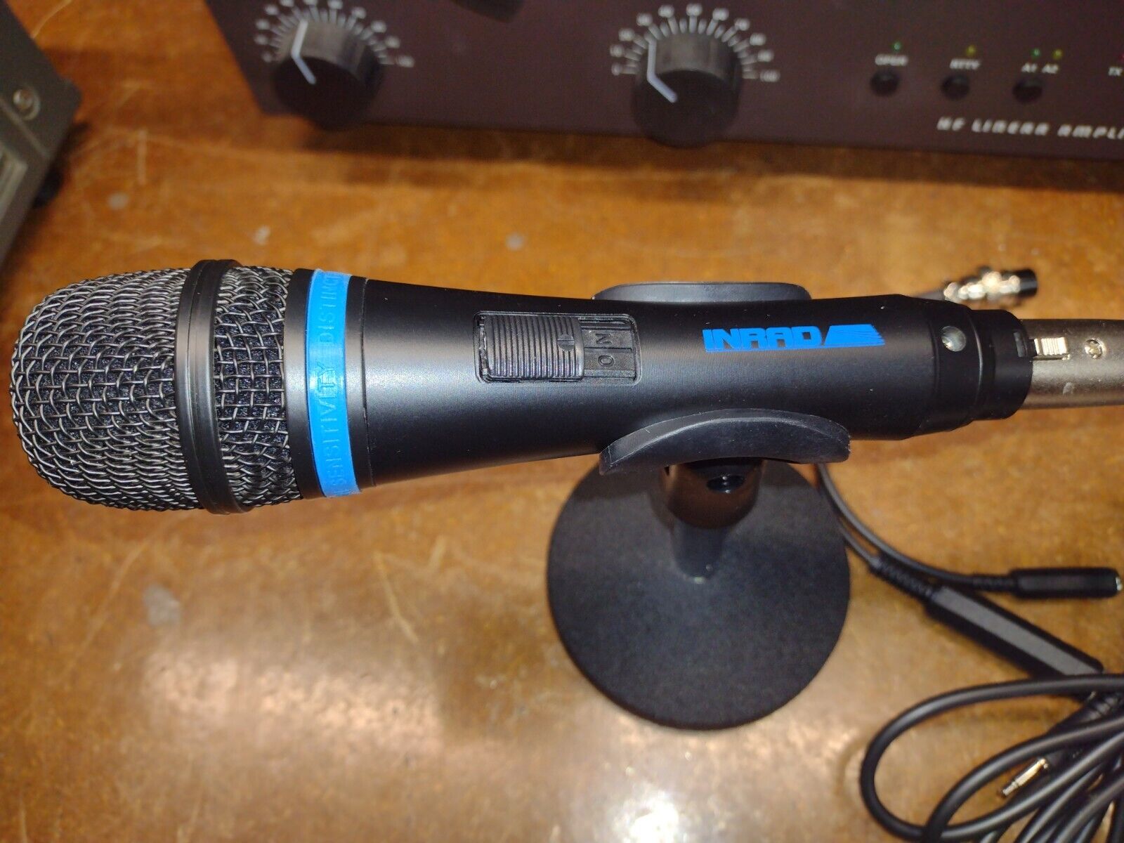 Inrad Desk Microphone System Bundle for Icom 8-pin Series Icom IC 7600 7610 7300