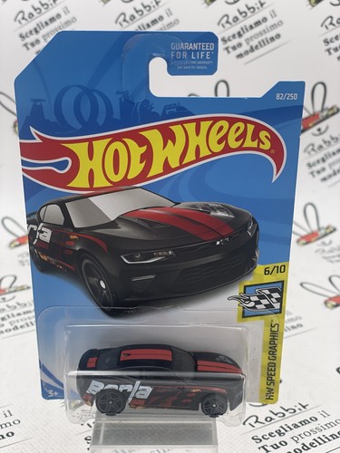 DIE CAST " '16 CAMARO SS HW SPEED GRAPHICS " 6/10 SCALA 1/64 - Foto 2 di 2
