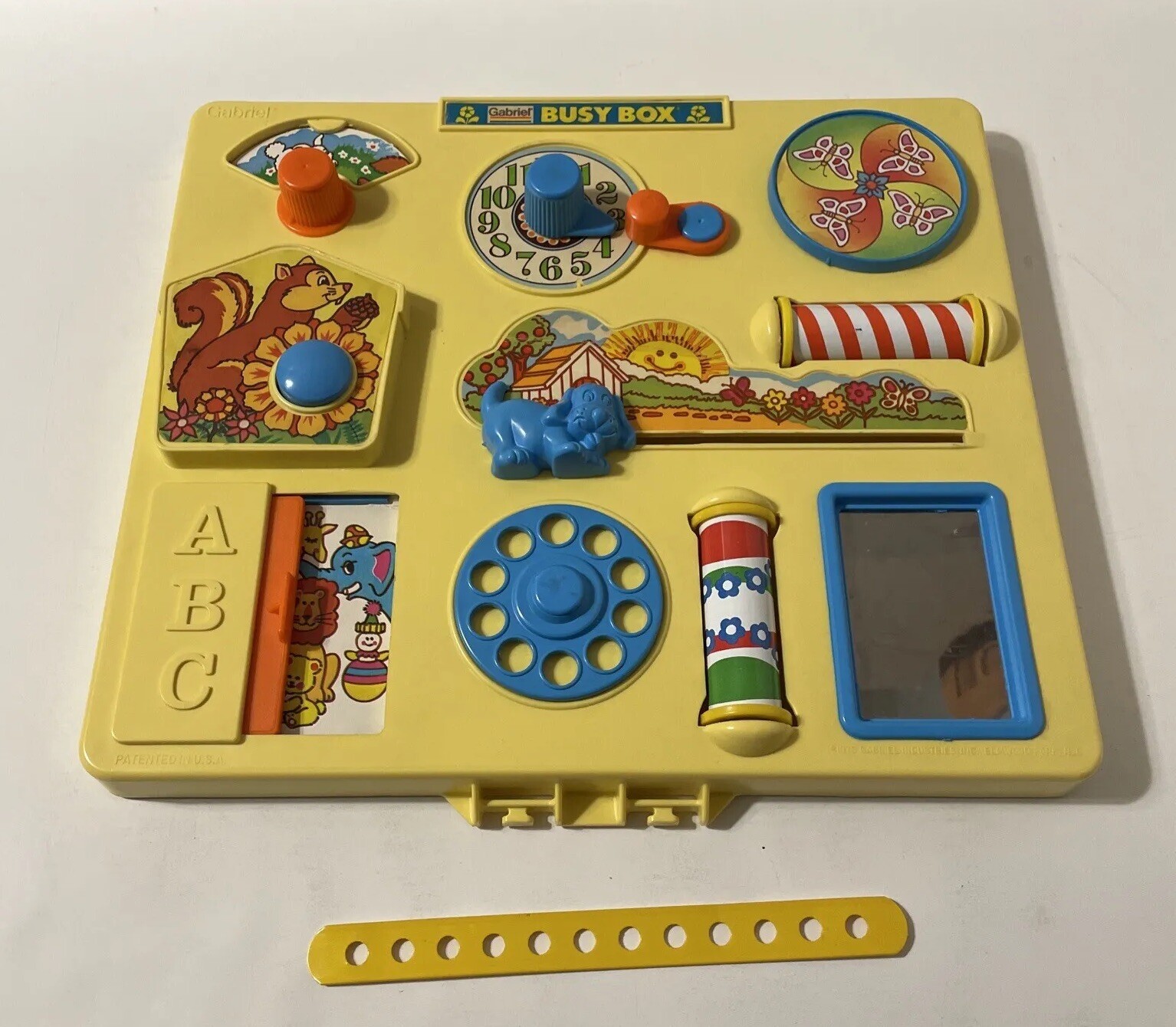 Vintage "The Original Busy Box" by Gabriel - 1977 Ed - Includes Original Box!