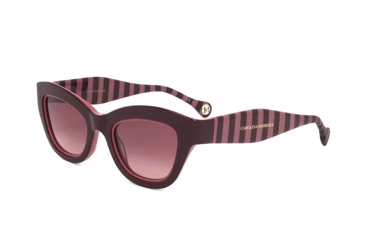 Carolina Herrera HER 0086 S 0T5 BURGUNDY PINK 51 23 145 WOMAN Sunglasses