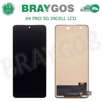 Replacement For XIAOMI POCO X4 PRO 5G INCELL Touch Screen LCD Display Black