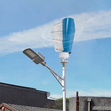 100W Vertical Axis Wind Turbine Generator 12V with Controller Home Windmill Kit