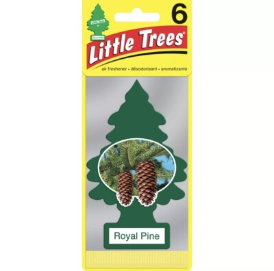 Little Trees U6P-60101 Set of 6 Air Fresheners