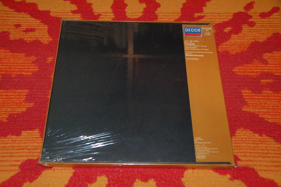 ♫♫♫Delibes - Coppelia * Bonynge, DECCA 6.35580 DX 2LP Boxset OVP sealed♫♫♫ - Bild 2 von 3
