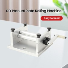 Mini Bending Manual Plate Rolling Machine Soft Metal Sheet Soft Metal Tube