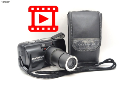 RARE *EXC+* Olympus Mju μ Zoom 115 Black Point & Shoot Film Camera