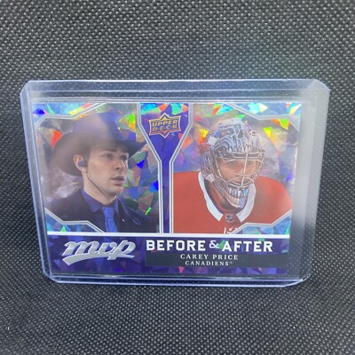 2021-22 Upper Deck MVP Before & After Insert Carey Price BA-4 Canadiens