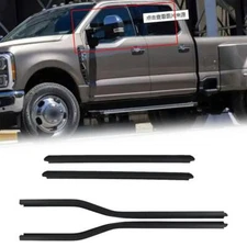 4x Weatherstrip Window Moulding Trim Seal Belt For Ford F250 F350 F450 F550 New