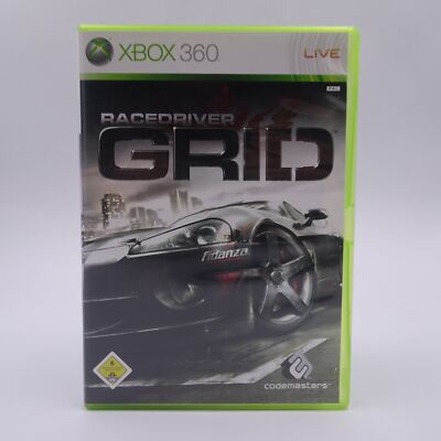 Racedriver Grid Microsoft Xbox 360 PAL Spiel Game Eine dynamische Welt