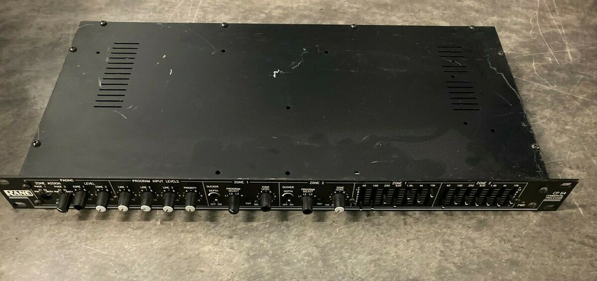 Rane CP64 Commercial Processor Professional Preamp | eBay Rane CP64 Commercial Processor Professional Preamp | eBay