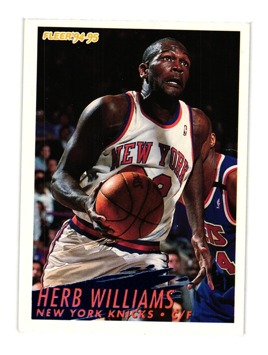 1994-95 Fleer #334 Herb Williams New York Knicks | eBay