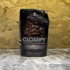 Schwarzkopf Glossify Customizable Natural Light Brown *OPEN, DAMAGE BOX*